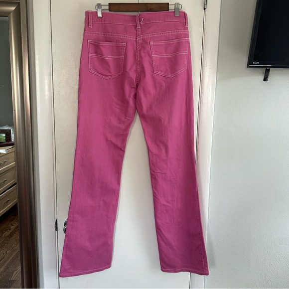 Territories Women’s Y2K Bootcut Pants. Pink. 4. - Picture 5 of 7